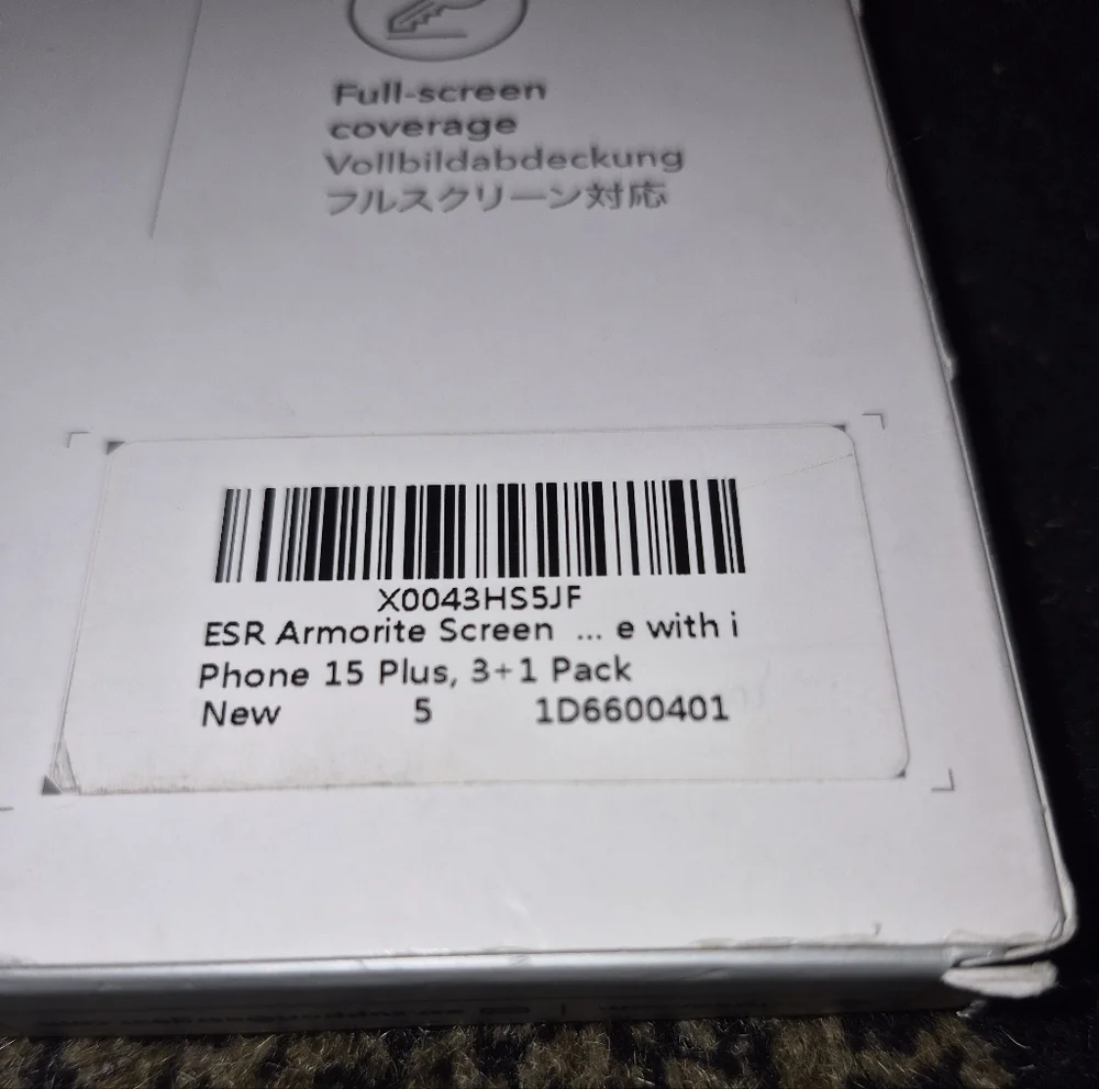 Ultra-Tempered Glass Screen Protector Set - Clear
